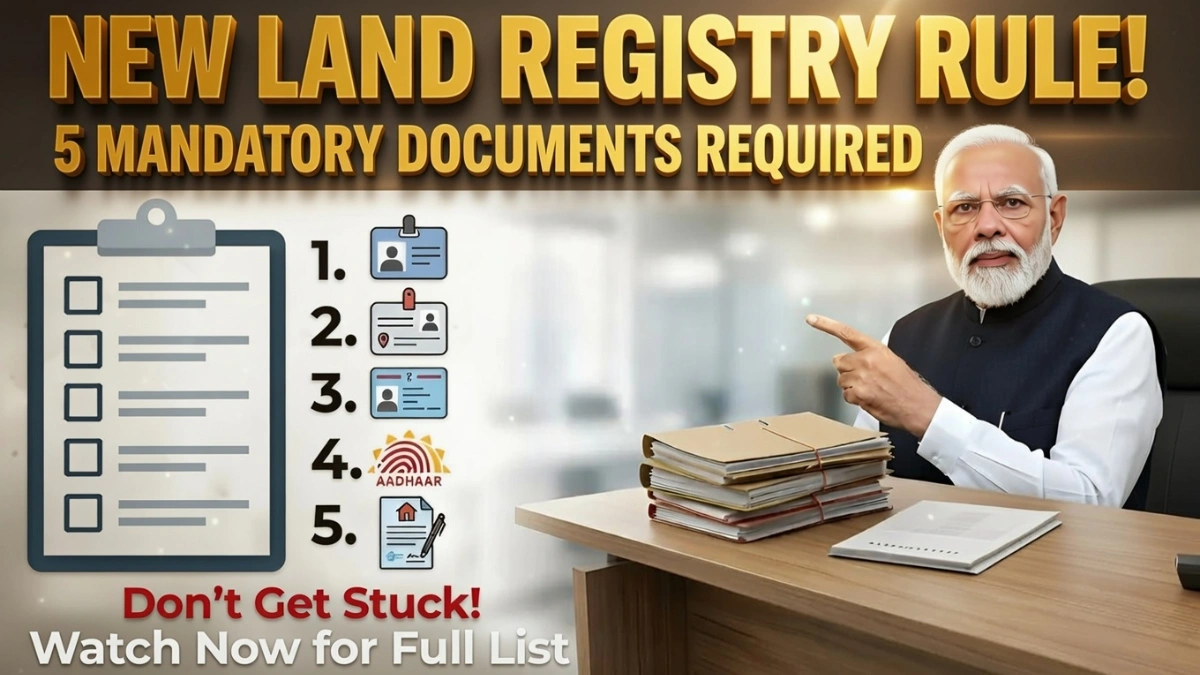 Property Registration Rule Changed